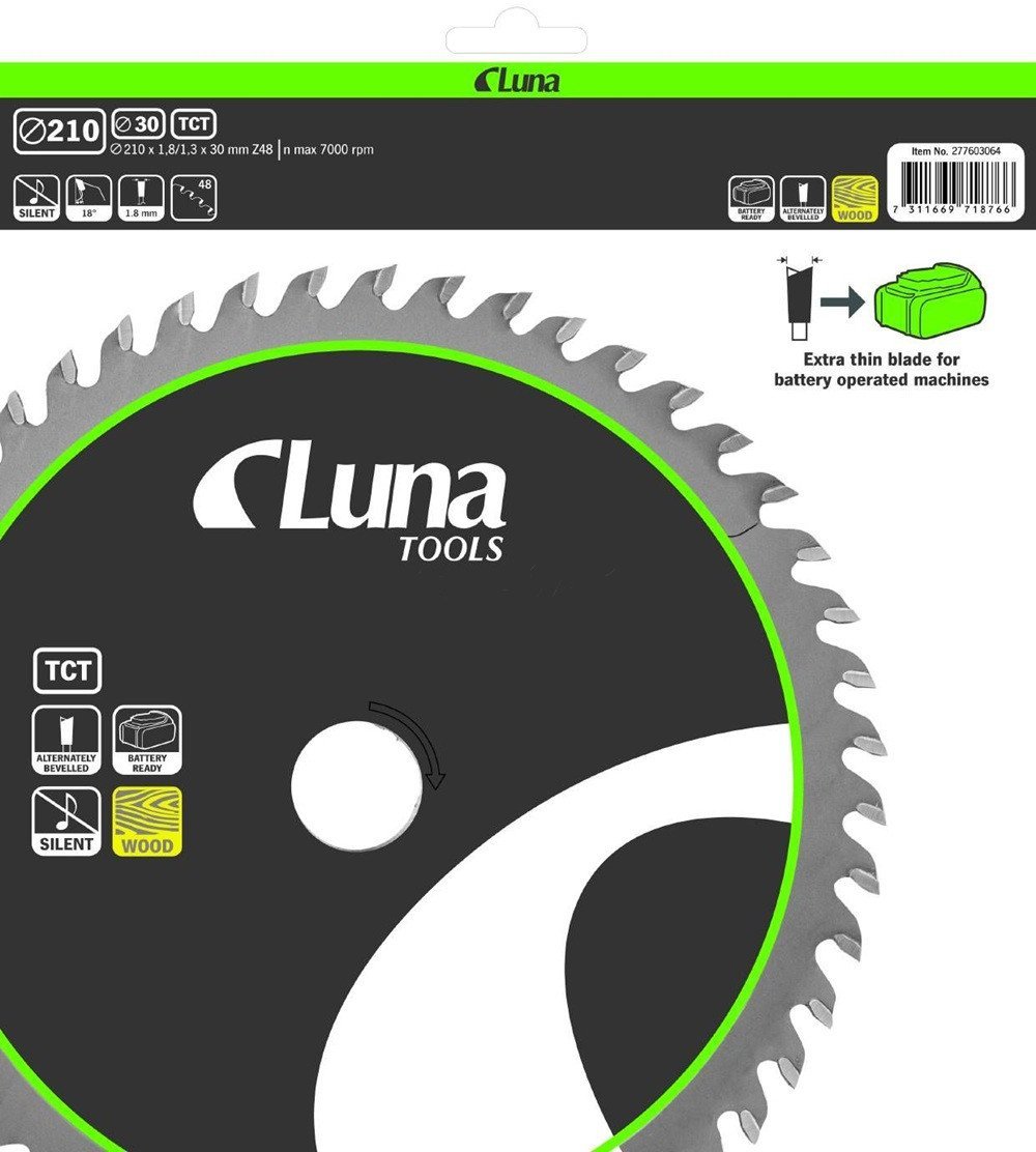 Pia tarczowa Luna Extra Thin 210x30 Z48