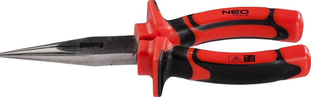 Neo Szczypce wydłużone proste 1000V 160 mm VDE CrV, polerowane 01-063