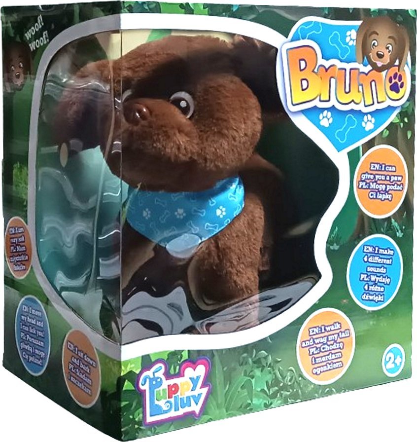 Tm Toys Pluszak Interaktywny piesek Bruno