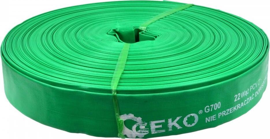 Geko WĄŻ PCV 2" 100M ZIELONY 2 BARY(BEZZAPACHOWY) (1) G70022 GEKO