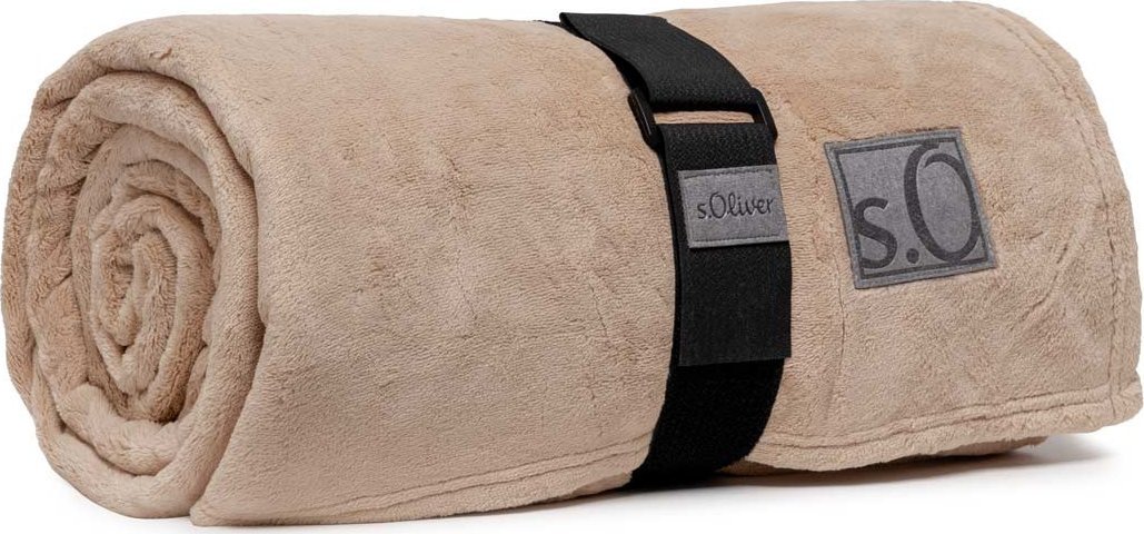 s. Oliver Koc 150x200 cm Kuschelsoft 3638-350 beżowy