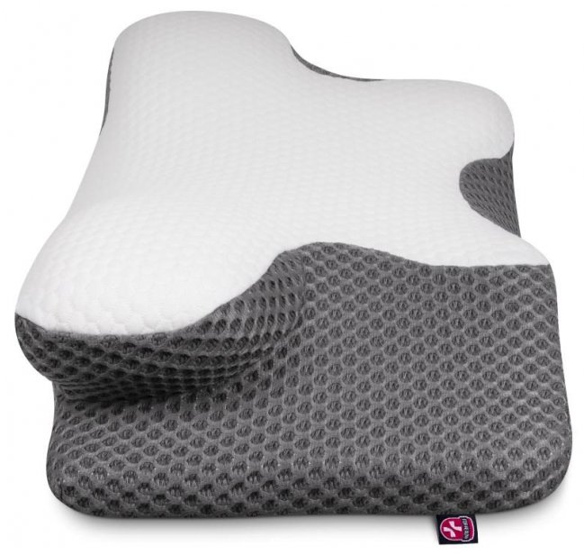 Connect IT Poduszka Anatomiczna Lyra, Biało-szary