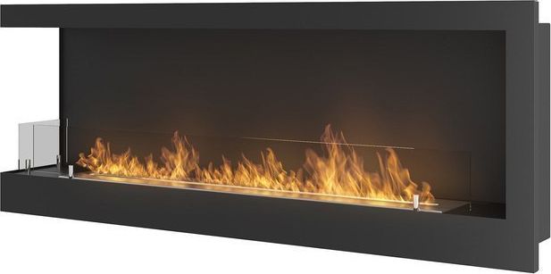 Simple Fire Biokominek narożny Lewy do zabudowy SIMPLE CORNER 1200 L uniwersalny