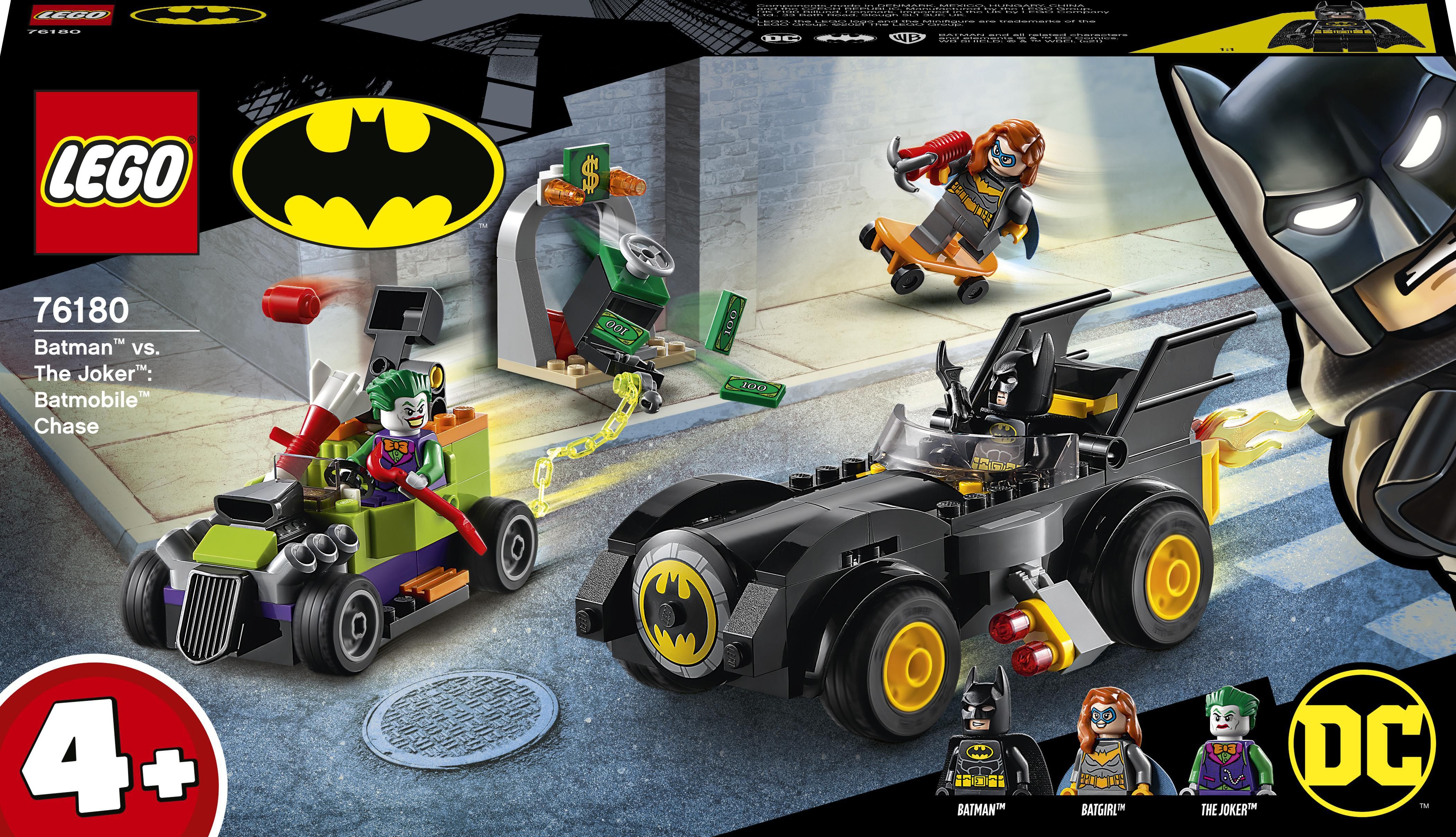 LEGO DC Batman kontra Joker: pościg Batmobilem (76180)