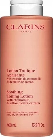 Clarins Soothing Toning Lotion Tonik łagodzący do cery suchej i wrażliwej 400ml