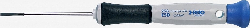Felo Wkrętak płaski 2,0 x 0,4 / 60 FELO - ESD precyzyjny