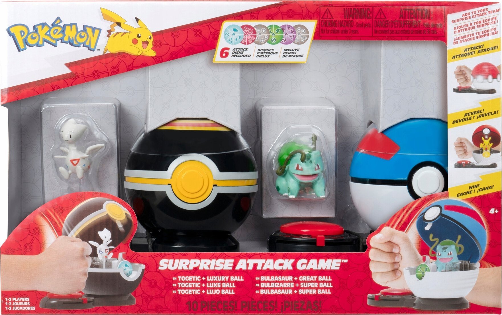 JAS POKEMON SURPRISE ATTACK TOGET BULBAS