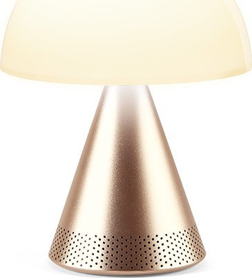 Głośnik Lexon Lexon Mina Audio L Lampa LED z głośnikiem bluetooth złoty/gold LH76MD [H]