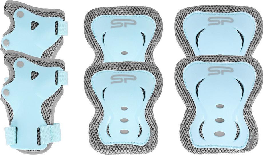 Spokey Zestaw ochraniaczy S niebieskie 940927