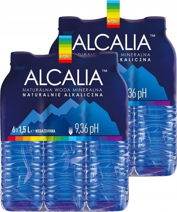Woda Alcalia Velingrad Alcalia Naturalna woda mineralna niegazowana 1,5 l x12