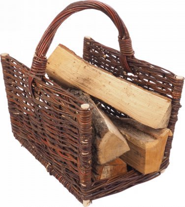 Wnuk Kosz na drewno do kominka (Prostokąt/45cm)