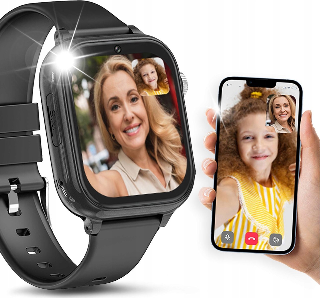 SMARTWATCH DZIECIĘCY LOKALIZACJA GPS WIDEO CZAT YOUTUBE GRY APARAT +PREZENT