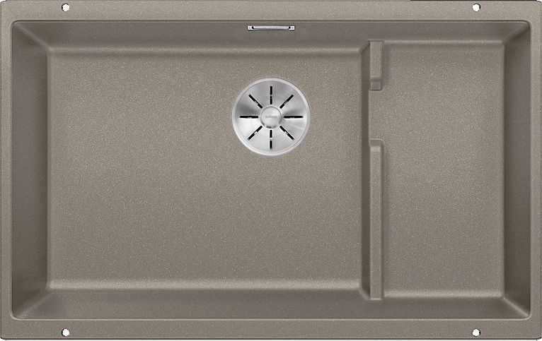 Zlewozmywak Blanco Subline 700-U Level Silgranit tartufo z korkiem InFino, koszyk stalowy (523459)
