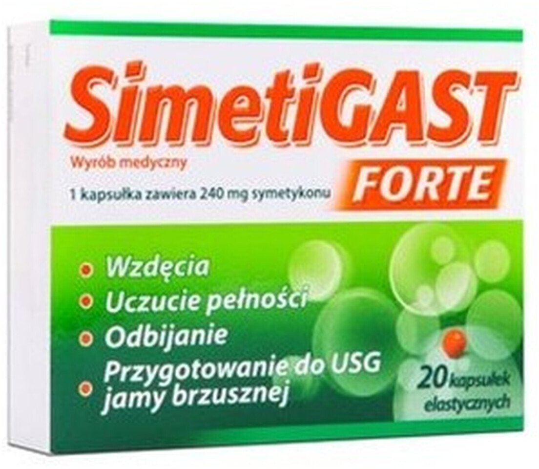 SIMETIGAST_Forte suplement diety 20 kapsułek