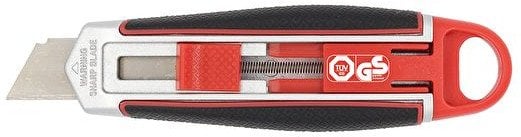 Wedo 78 830 nożyk Czarny, Czerwony, Srebrny Odłamywane ostrze noża