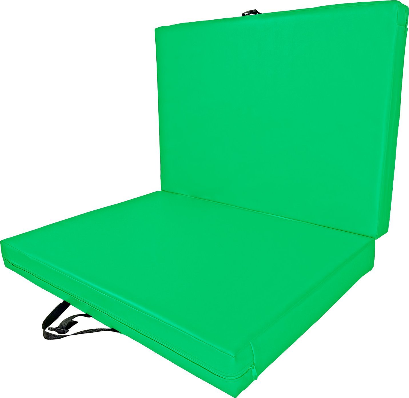 UnderFit Materac asekuracyjny składany UNDERFIT 140 x 100 x 10 cm zielony