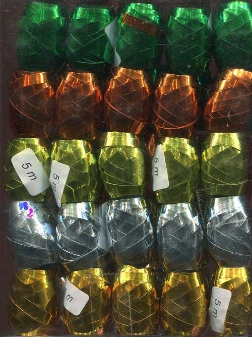 Teka Wst±żka kokon metal 5m mix (50szt) ROZETTE