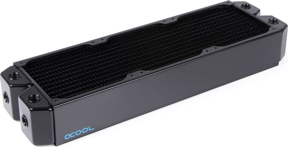 Alphacool NexXxoS UT60 Full Copper Dual-Flow Radiator 360mm, schwarz