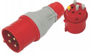 Tarel Wtyczka przenośna izolacyjna 16A 400V 3P+N+Z IP44 (EX-TWT-105)