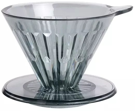 Timemore Plastikowy dripper Crystal Eye 01 Transparent Black