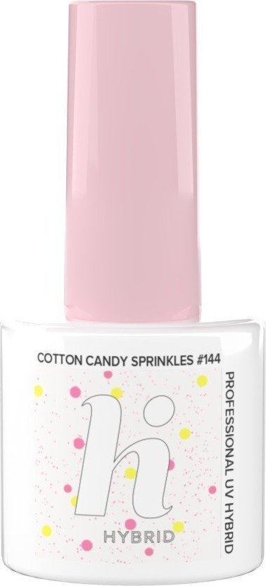 Hi Hybrid Hi Hybrid Lakier hybrydowy Donuts #144 Cotton Candy Sprinkles 5ml