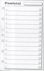 Antra Wkład do organizera K Pamiętaj (270081)