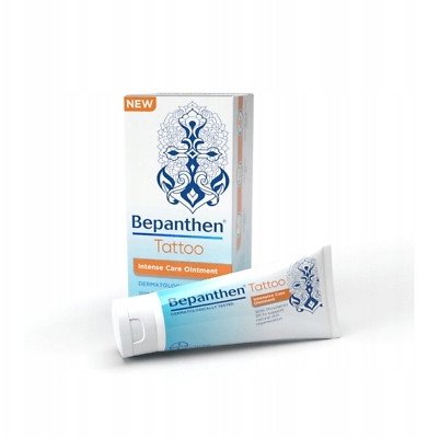 Bepanthen Tattoo, Maść zapewniająca intensywną pielęgnację i ochronę wytatuowanej skóry, 50 g
