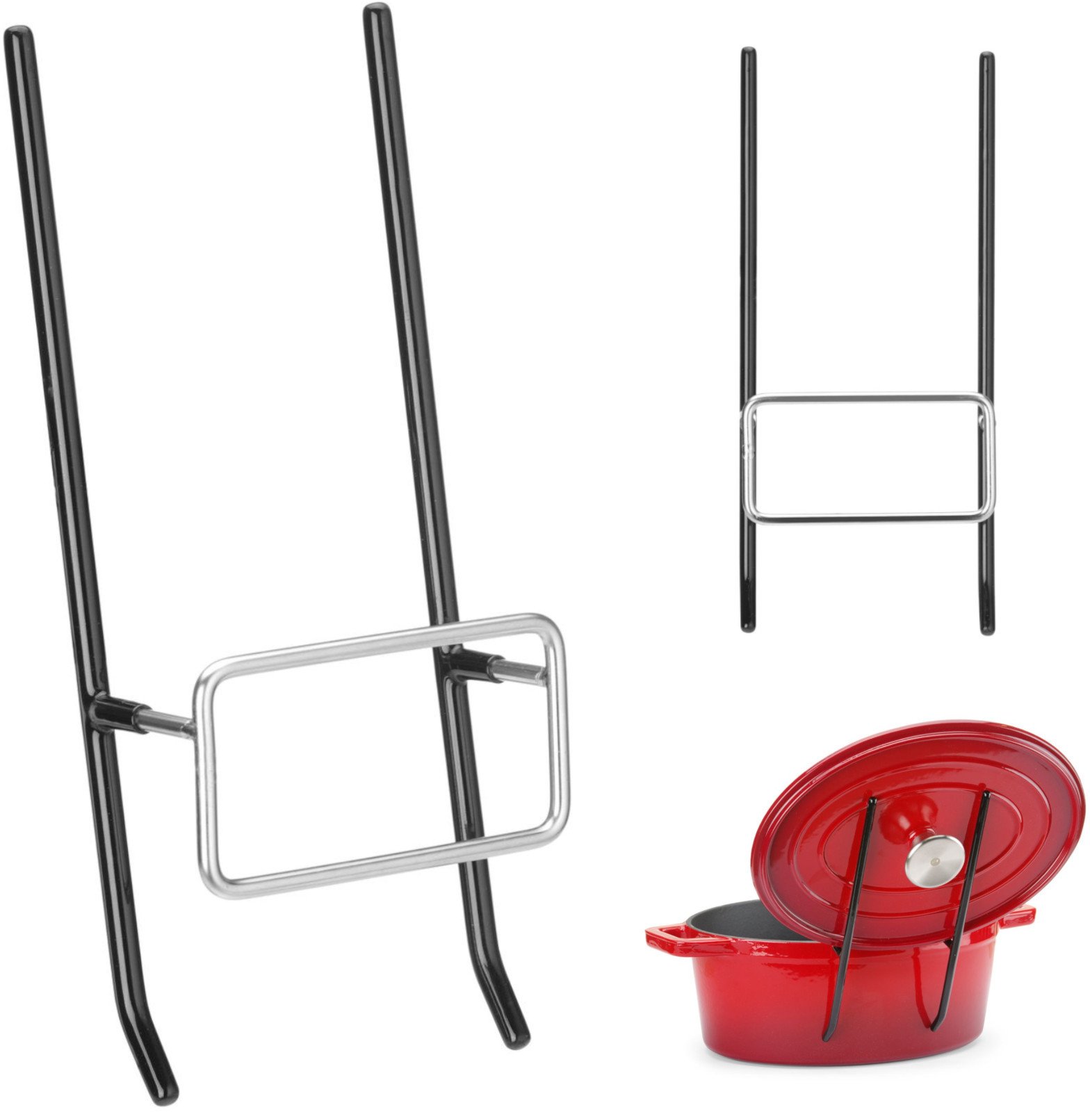 Hendi Uchwyt na pokrywkę montowany do garnka - 2 szt.