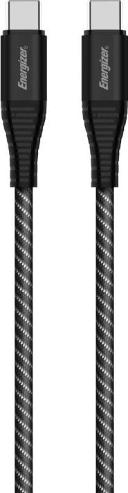 Kabel USB Energizer USB-C - USB-C 2 m Czarny (C541CKBK)