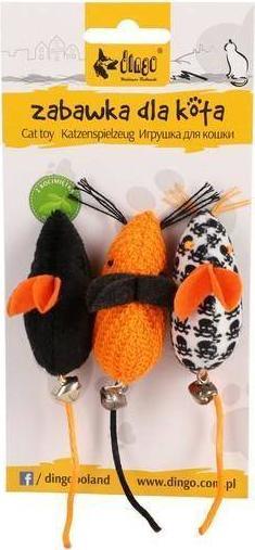 Dingo Dingo Zabawka Kot Myszki Z Salem 3szt.