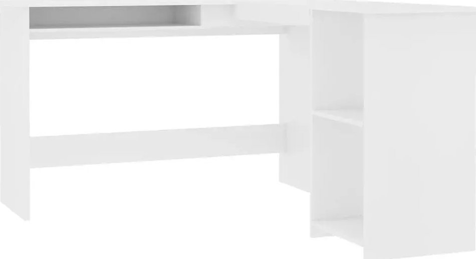 Elior Białe biurko narożne - Merfis 3X