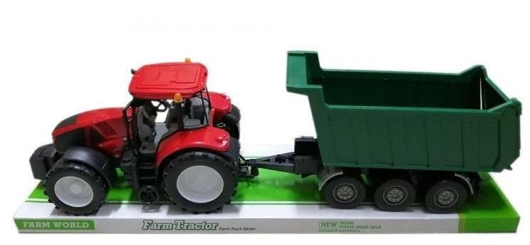 Traktor z maszyną rolniczą