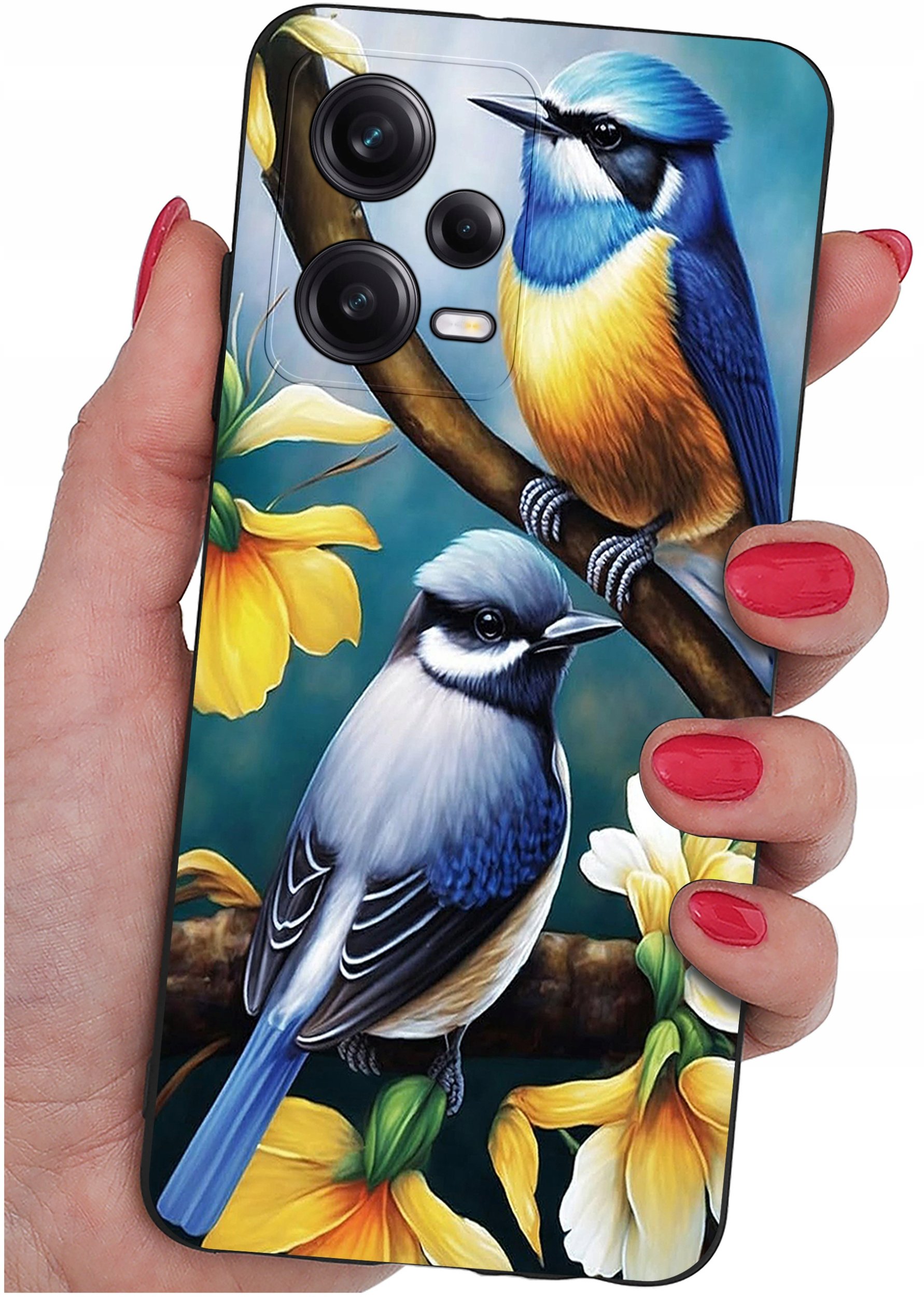 ETUI do Xiaomi Redmi Note 12 5G |Poco X5 5G | WZORY | SILIKONOWE MATT SZKŁO