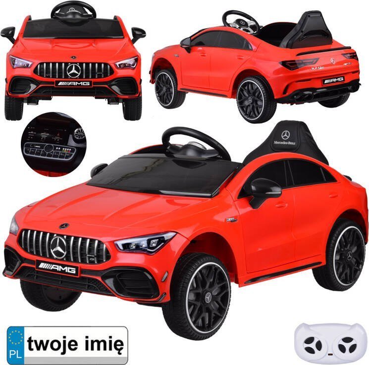 Jokomisiada Auto na akumulator Mercedes AMG CLA 45s dla dziecka efekt bujania PA0307