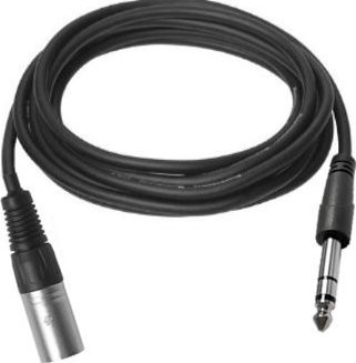 Kabel VivoLink XLR M - Jack M 2m Black