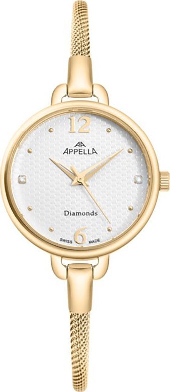 Zegarek Acappella Zegarek damski Appella L50003.1173DQ złoty