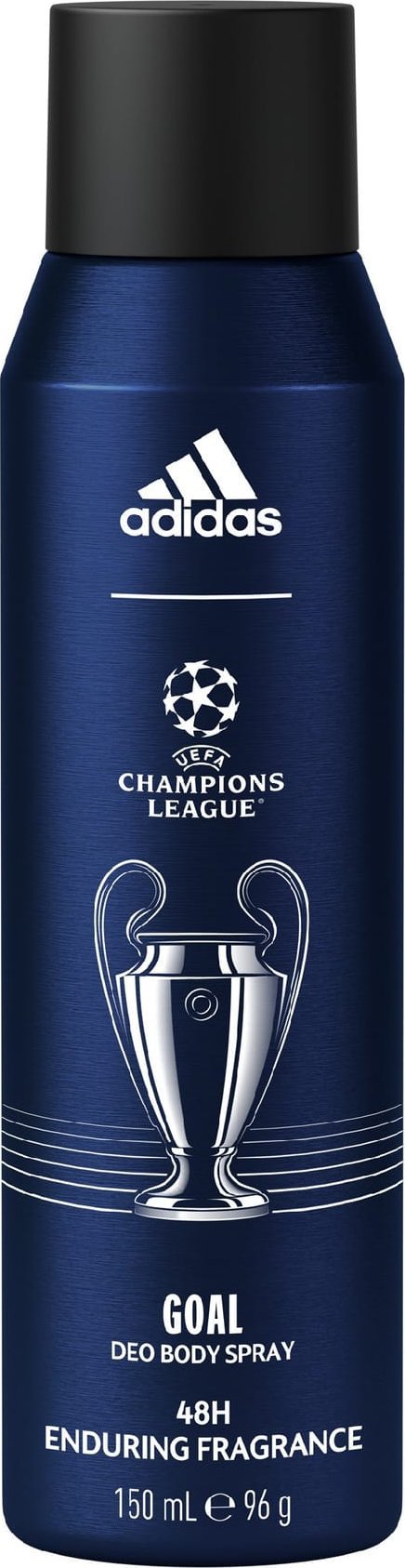 Coty ADIDAS UEFA Champions League Goal Dezodorant perfumowany do ciała 48H w sprayu 150 ml
