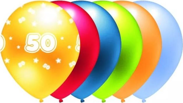 MK TRADE BALON NADRUK "50" B293 a5 MK Trade