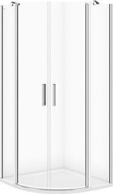 Cersanit S162-010 kabina półokrągła Moduo 90x90x195 szkło transparentne (S162-010)