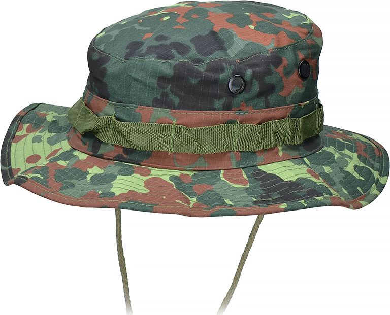 MFH Kapelusz Boonie Hat US Rip-Stop Flecktarn r. M
