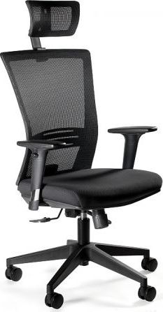 Krzesło biurowe Unique Ergonic Czarne
