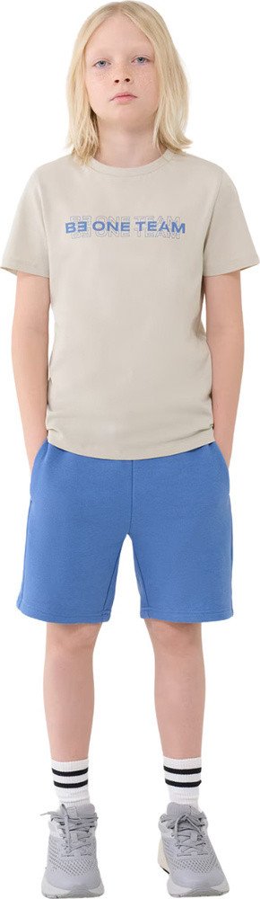 Spodenki dla chłopca 4F CAS M600 jasnoniebieskie 4FJWSS25TSHOM600 34S 152cm