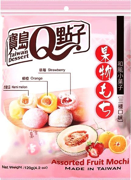 Mochi Owocowe - pakowane jednostkowo