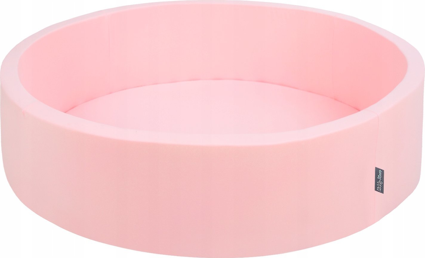 KiddyMoon KiddyMoon Round Ball Bath Ball Pool 120X30cm/NO Balls ? 7Cm Ball Pits Colourful Balls For Babies Play Bath Toddlers, Made In The EU, Pink