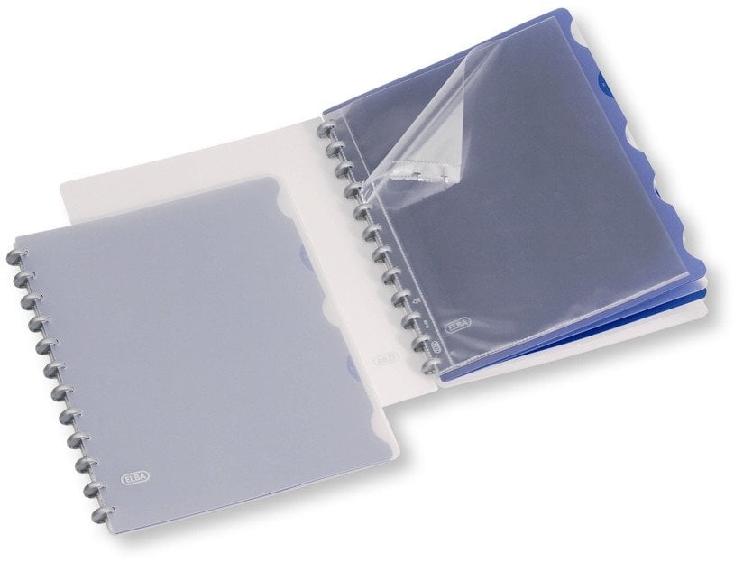 Elba Vario-zipp ringband image profi donker blauw segregator A4 Niebieski