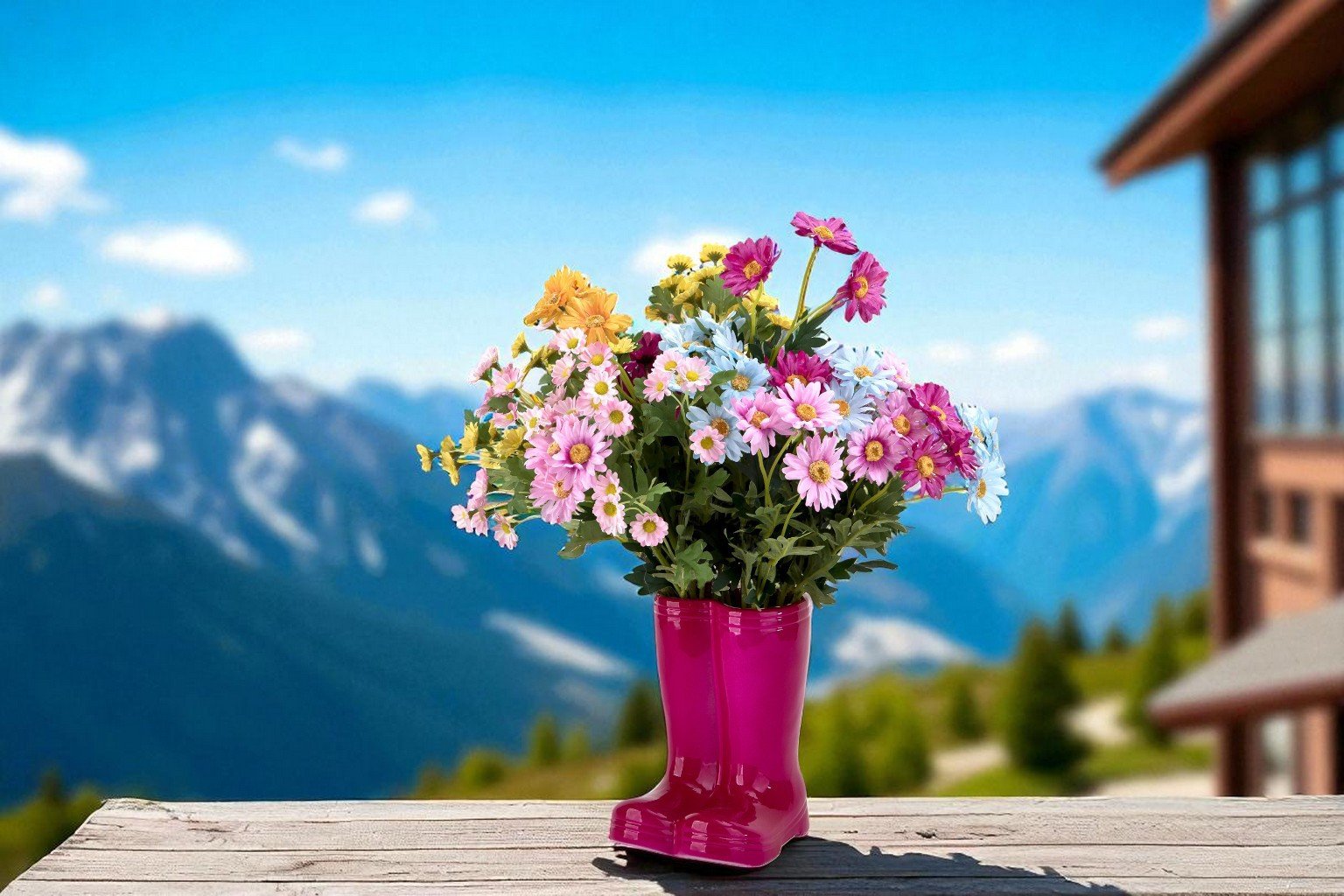 Osłonka ceramiczna Buty fuksjowe