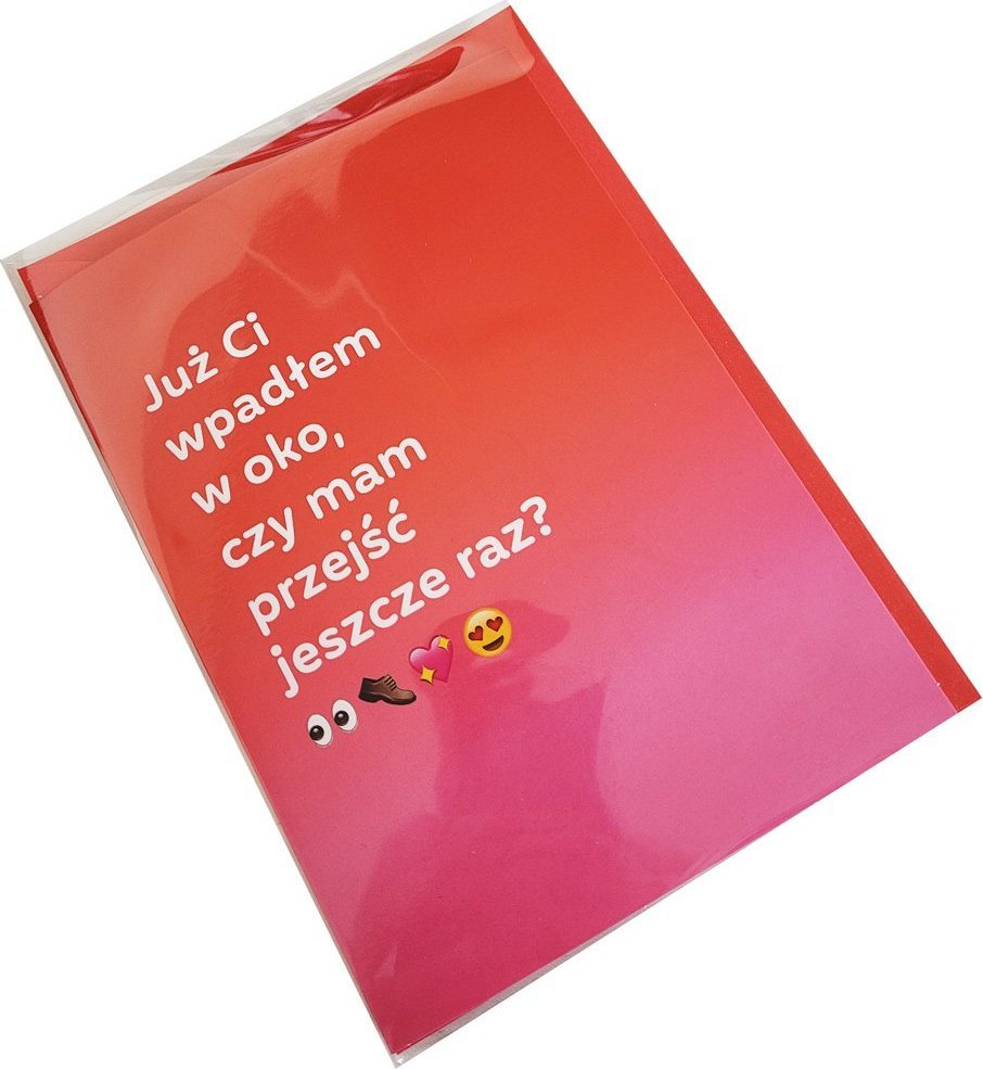 KARTKA WALENTYNKOWA okolicznościowa A013