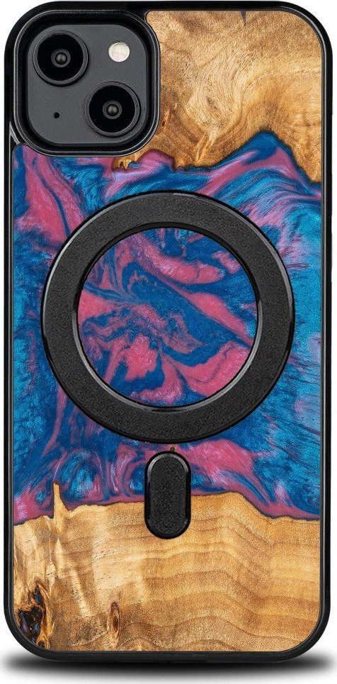 BeWood Etui Bewood Unique na iPhone 14 Plus - Neons - Vegas z MagSafe