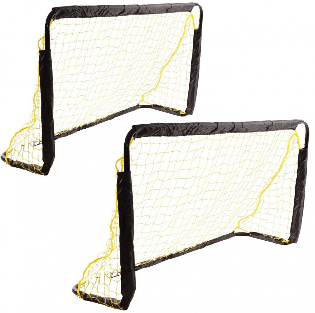 ZESTAW 2 BRAMEK DO PIŁKI NOŻNEJ Z SIATKĄ 120x70x40CM ENERO