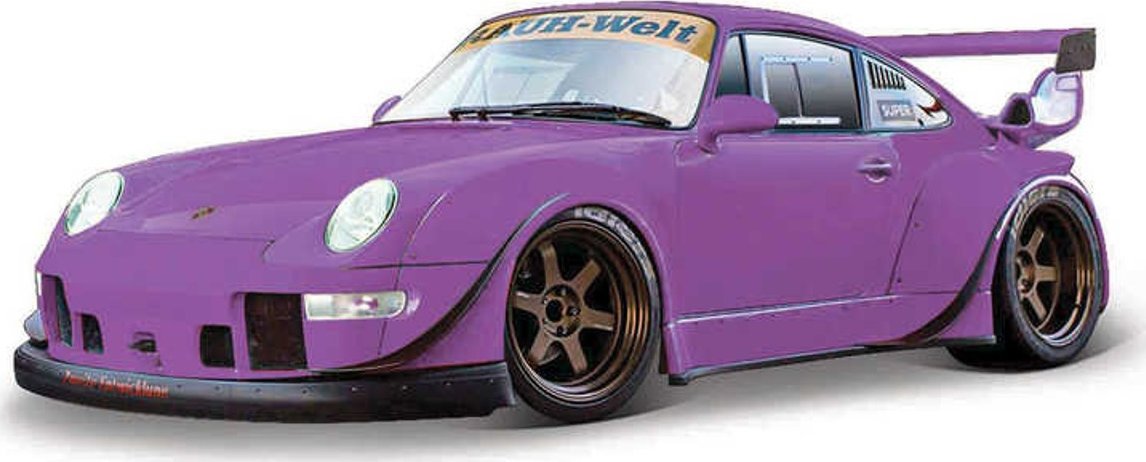 Maisto Maisto Tech RC Porsche RWB 911 993, toy wehicle (purple, 1:24)